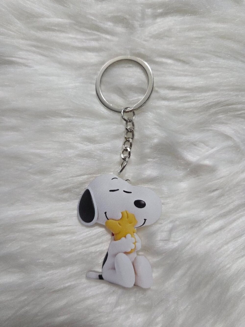 Snoopy & Woodstock Keychain
